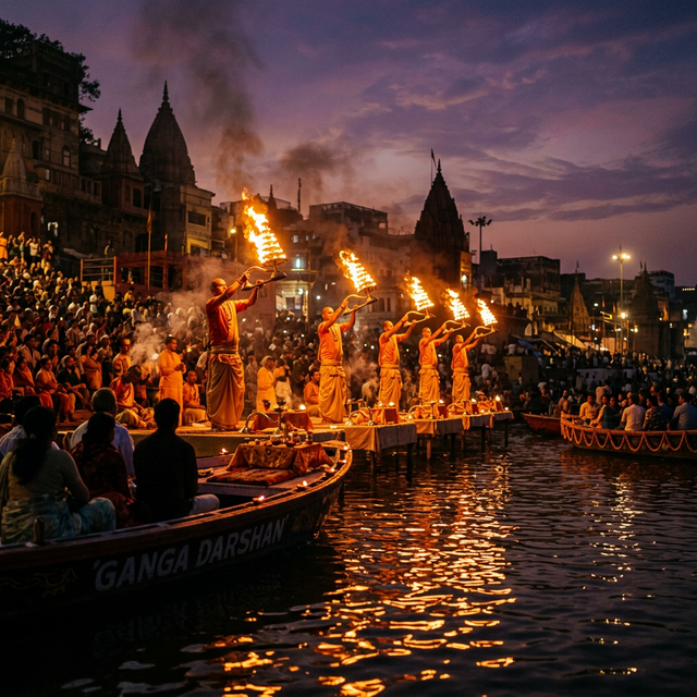 Ganga Aarti & Boat Ride